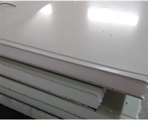 池州池州净化彩钢板50厚1150型EPS净化板公口细节